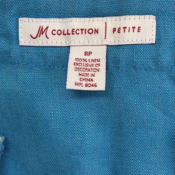 JM collection boho tunic/blouse.3/4 sleeves. - Picture 2 of 3